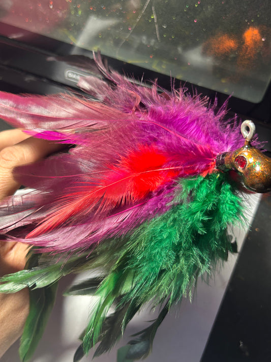 1.5 oz. Custom Cobia Jig